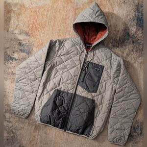 Patagonia Diamond Quilted Bomber Hoodie Jacket